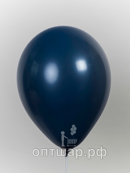 Гелиевый шар темно-синий, пастель